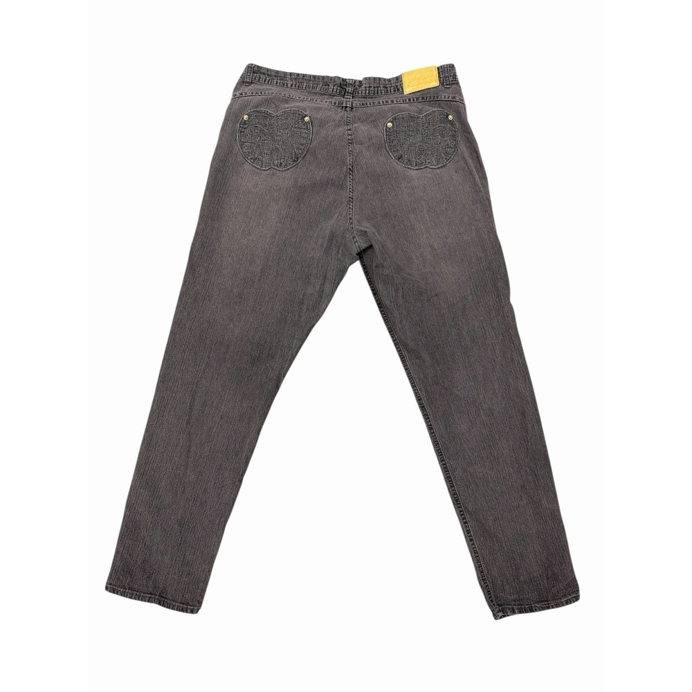 Vintage Apple Bottoms Jeans Women's Size 20 Black 90'S Y2K Pants‎ HipHop Nelly - Picture 2 of 12